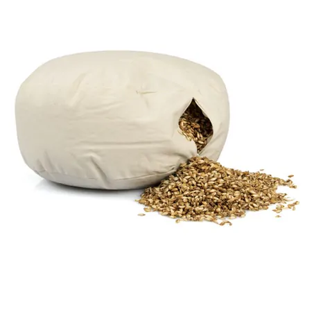 Meditation cushion with spelt husk,  40 cm