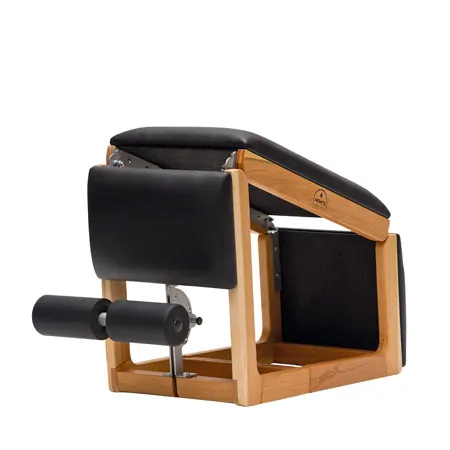 NOHRD Abdominal and Back Trainer Triatrainer, cherry, pleather