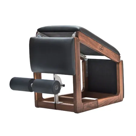 NOHRD Abdominal and Back Trainer Triatrainer, nut tree, pleather