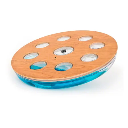 NOHRD Balance Trainer, Eau-Me Board, Cherry