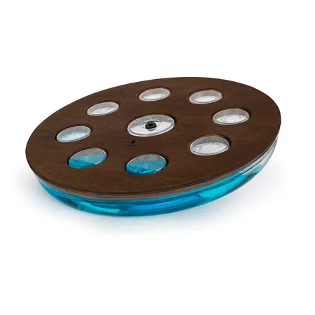 NOHRD Balance Trainer, Eau-Me Board, Nut Tree