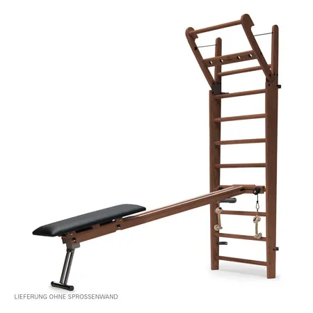 NOHRD Combi-Trainer for wall bars, nut tree