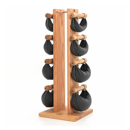 NOHRD Swing Tower incl. 8 Swing dumbbells, 40 kg, oak