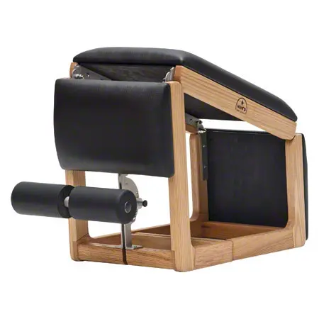 NOHrD Abdominal and Back Trainer Triatrainer, oak, pleather