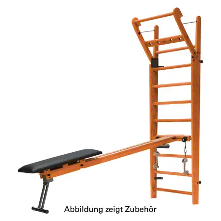 NOHrD Combi-Trainer for wall bars, cherry