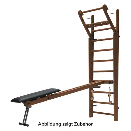 NOHrD Combi-Trainer for wall bars, nut tree