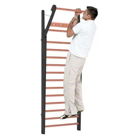 NOHrD Wall bars Club-Sport, foldout, HxWxD 230x80x13 cm, 14 bars
