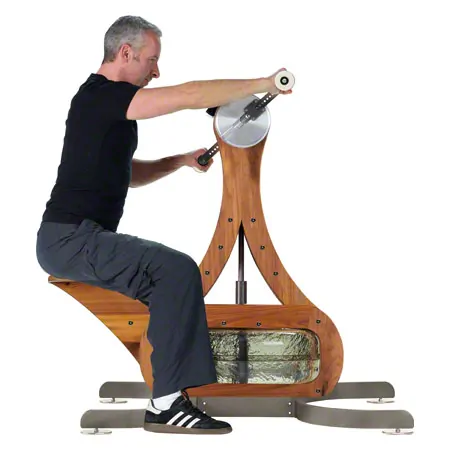 NOHrD WaterGrinder upper torso exerciser cherry