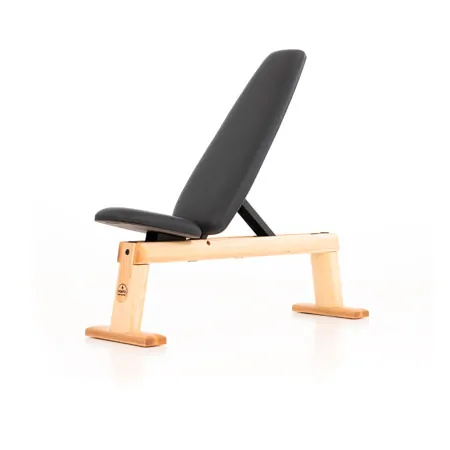 NOHrD workout bench, WeightBench, ash, imitation leather