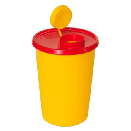 Needle disposal box 2,0 l, Multi Safe quick 2000, round opening,  107x202 mm