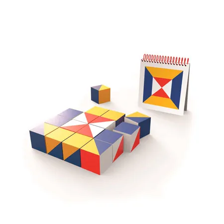 Nikitin Pattern Cube N1