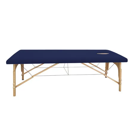 Oil-resistant massage table cover with PU coating, 200 x 65 cm, nasal slit