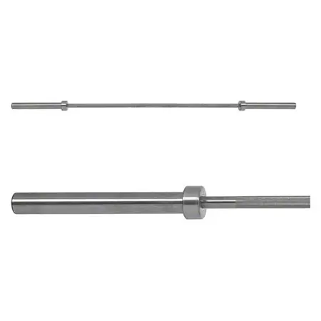 Olympic barbell bar chrome,  5 cm x 220 cm
