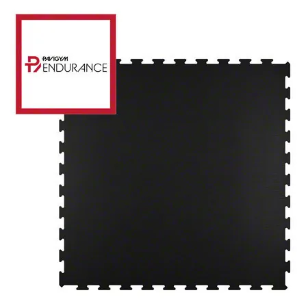 PAVIGYM fitness floor for the Endurance weight room, 100x100x0.7 cm, black