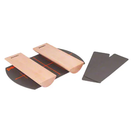 Pedalo foot and leg axis trainer foot roller, pair