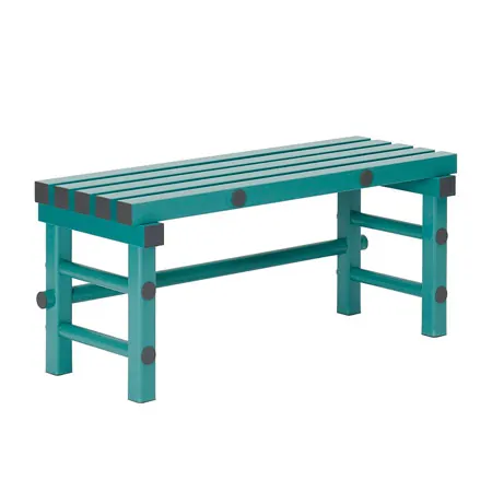 Plastic bench, LxWxH 100x40x45 cm