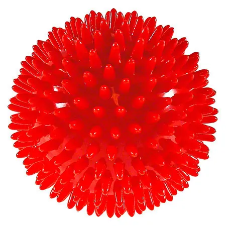 Porcupine ball,  9 cm, red
