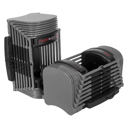 Power Block Dumbbell 50, 4.5-23 kg, pair