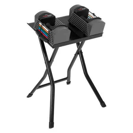 Power Block-Set 3-pcs., Dumbbell Sport 24, 1,5-11kg pair + folding stand