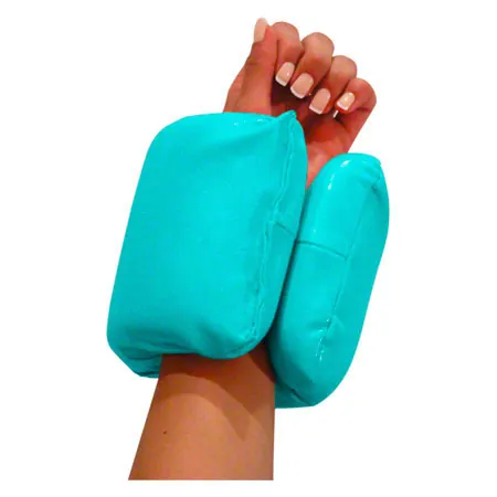 Power Clip incl. brochure, 0.7 kg, turquoise, pair
