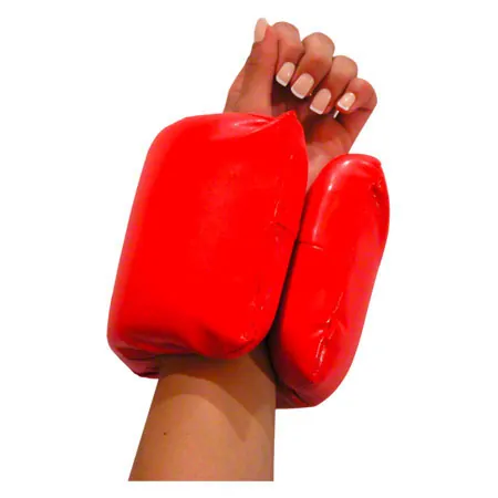 Power Clip incl. brochure, 0.9 kg, red, pair