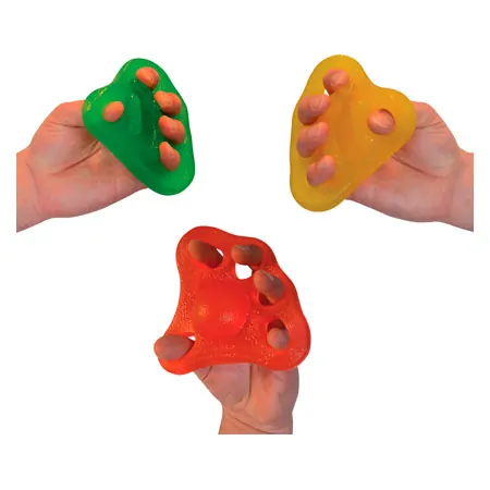 Power-Web Flex-Grip Hand exerciser, set of 3