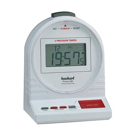 Prisma 200 table stopwatch, white