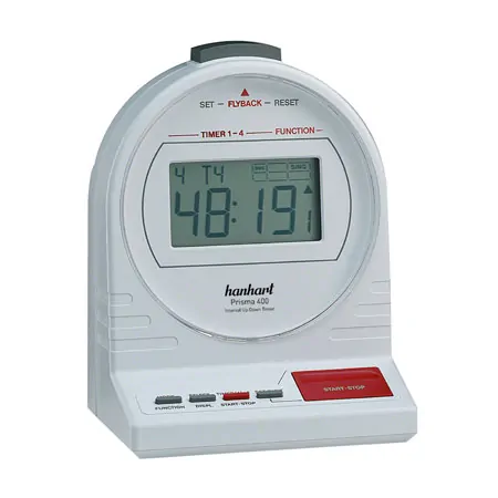 Prisma 400 table stopwatch, white