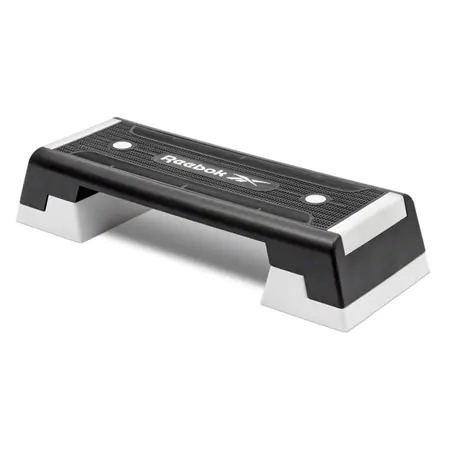 REEBOK Step semi-professional incl. DVD,  black-white