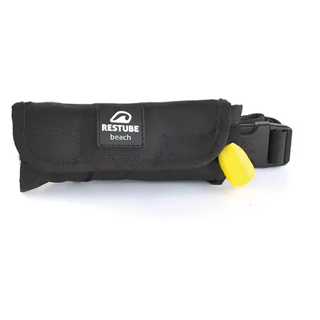 RESTUBE inflatable swimming and life buoy beach, incl. CO2 cartridge