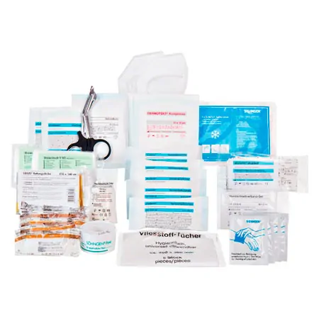 Refill set for first aid cabinets according to DIN 13157