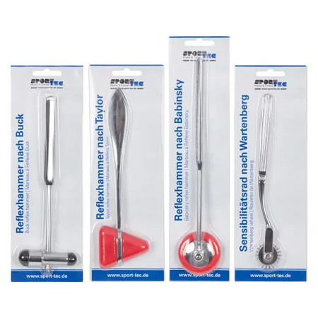 Reflex- and sensitivity diagnostics-set, 4-parts