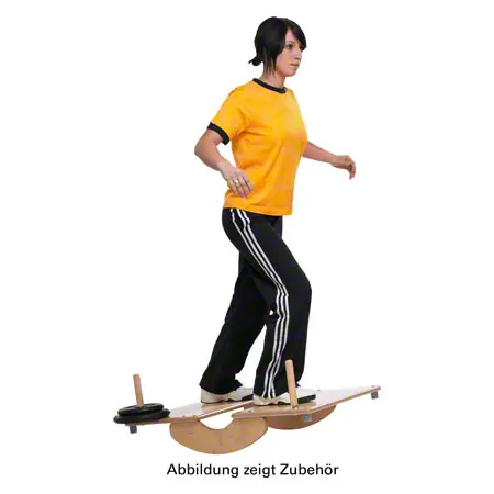Reha rocker board, LxWxH 60x85x15 cm