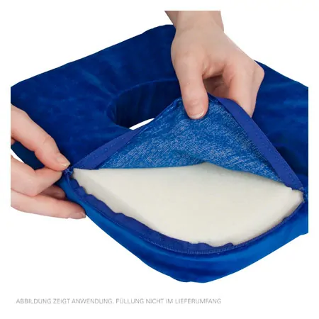Replacement cover for face foam, 30x25x4 cm