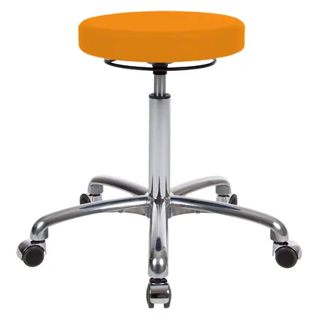 Rotatory stool exclusive with comfort padding and wheels