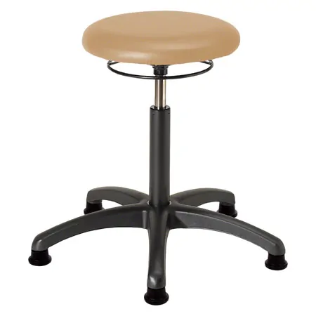 Rotatory stool standard with comfort cushion and glides