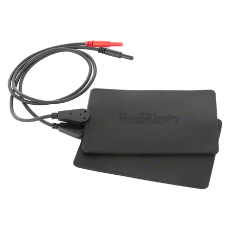 Rubber electrodes for electro-therapy equipment, 8x12 cm, 2 pieces