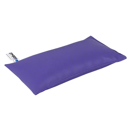 Sand bag filled with quartz sand, 30x15 cm, 2 kg, purple