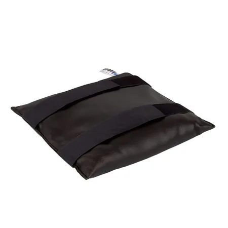 Sand bag with Velcro tape, 30x30 cm, 5 kg, black