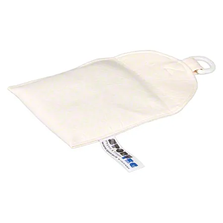 Sandbag with ring, 16x15 cm, 0.5 kg, white