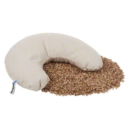 Spelt neck cushion, 45x35 cm