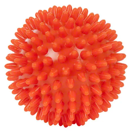 Spiky massage ball,  6 cm, orange,