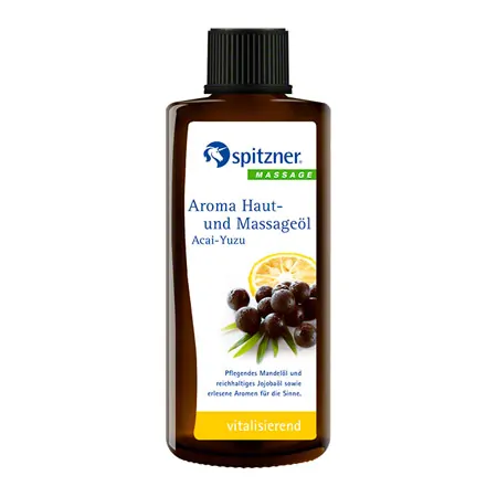Spitzner Aroma Skin and Massage Oil Acai-Yuzu, 200 ml