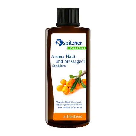 Spitzner Aroma Skin and Massage Oil Sea Buckthorn,&nbsp;200 ml