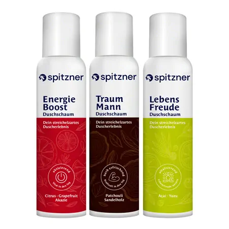 Spitzner shower foam set Fitness, 3 pieces