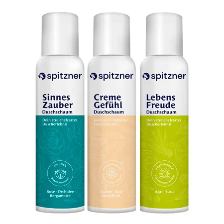 Spitzner shower foam set Harmonie, 3 bottles  150 ml