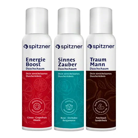 Spitzner shower foam set  Man, 3 bottles  150 ml
