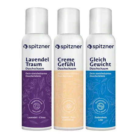 Spitzner shower foam set Relax, 3 bottles  150 ml