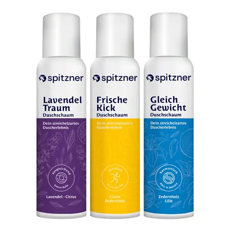 Spitzner shower foam set Sommer, 3 bottles  150 ml