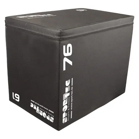 Sport-Tec Jumping Trainer 3-in-1 Soft Plyo Box, 76x61x51 cm